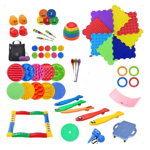Children Outdoor Toy Balance Stepping stone Foot Tactile Sensory Integration Training Social Game Montessori Autism Therapy Toy