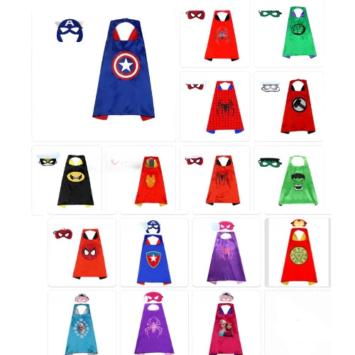 Superhero Capes for Kids 3-10 Year Old Boy and Girls