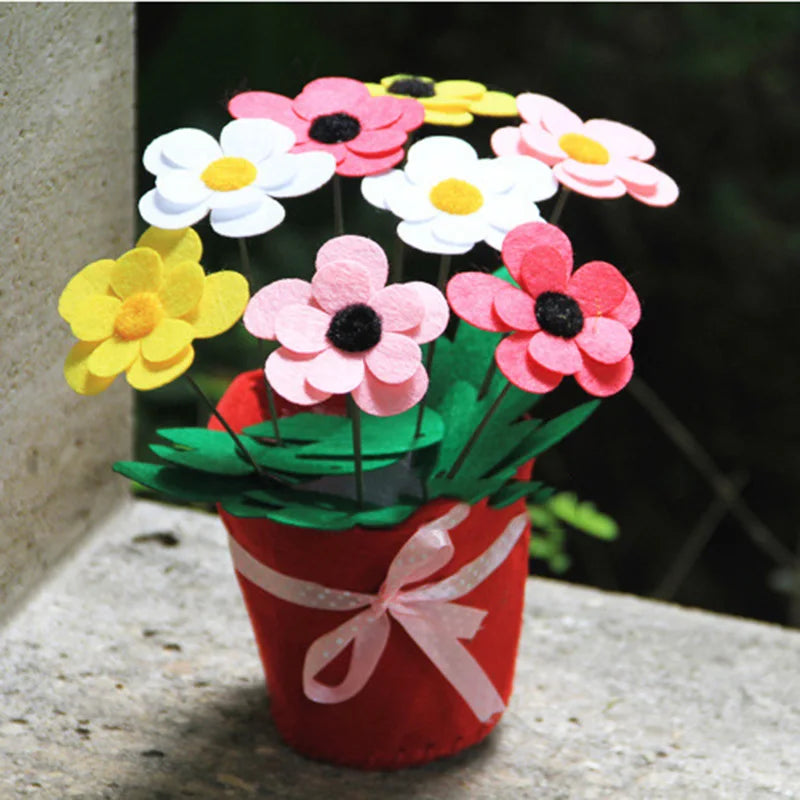 Flower Pot Potted Toys for Children educational kit