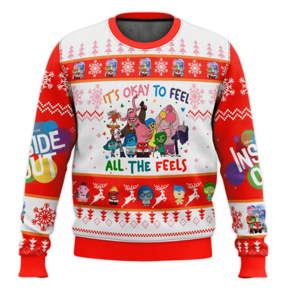 Elemental - ALL The feelings Christmas Jumpers