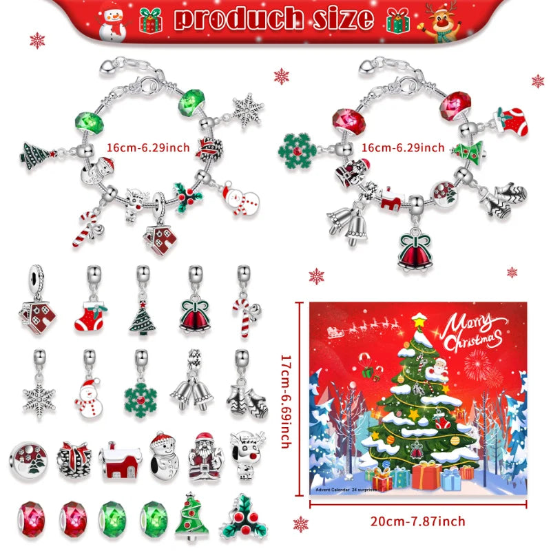 Christmas Bracelet Advent Calendar