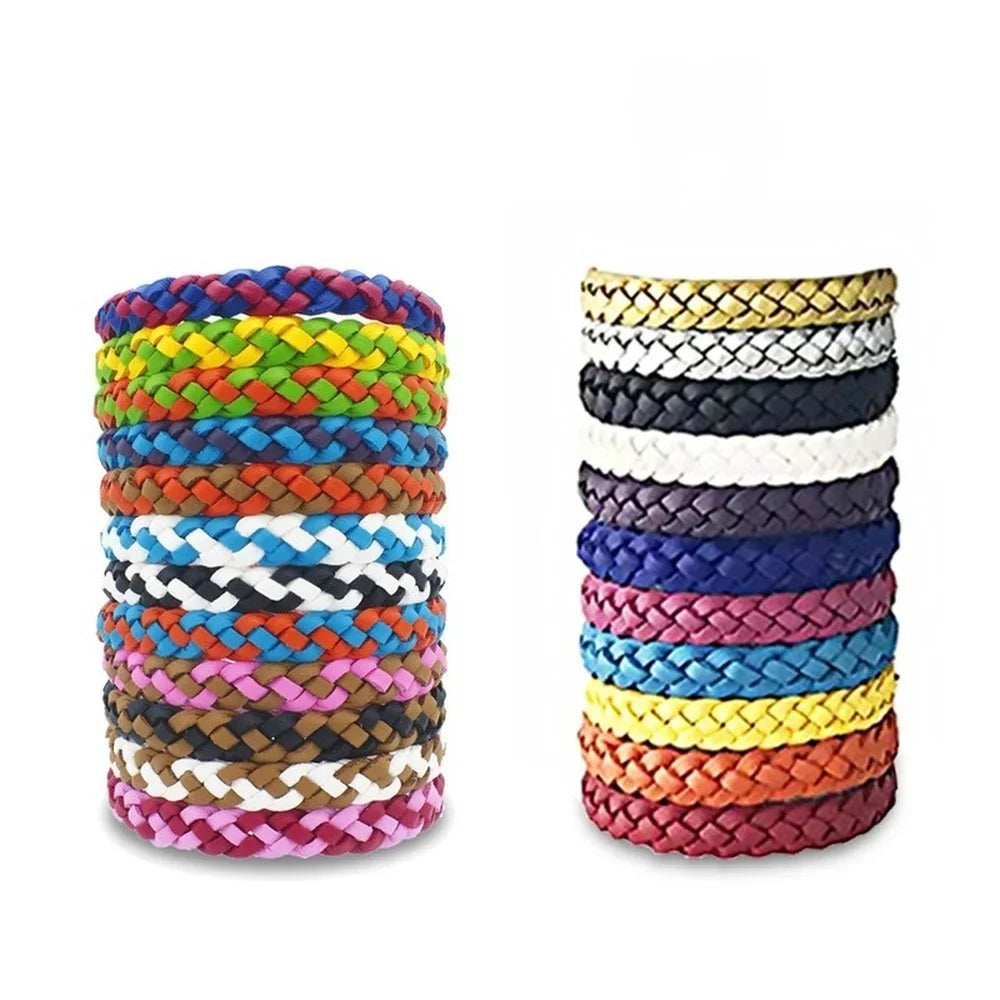5 Pcs Natural Anti Mosquito Repellent Wristband