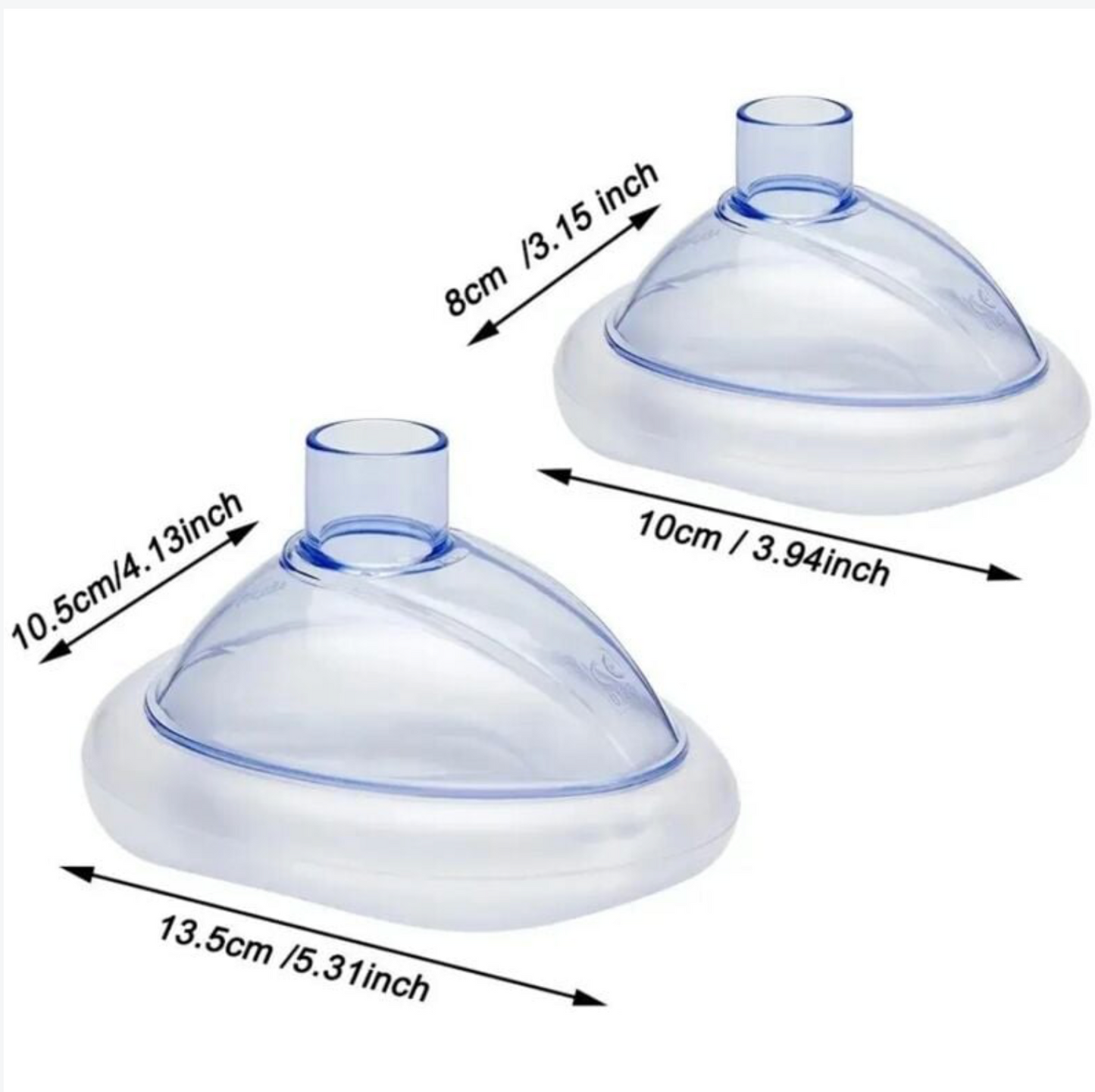 Choking Rescue Device, Portable Airway Suction Device, Professional Choking First Aid Device, with Storage Bag, Black
