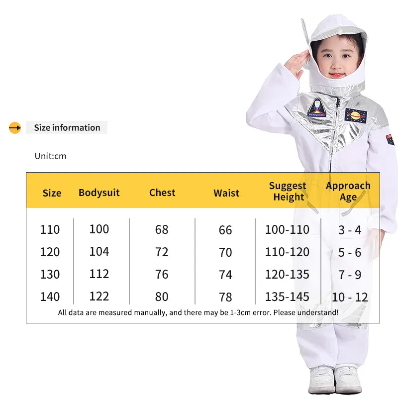 White Space Astronaut Costume