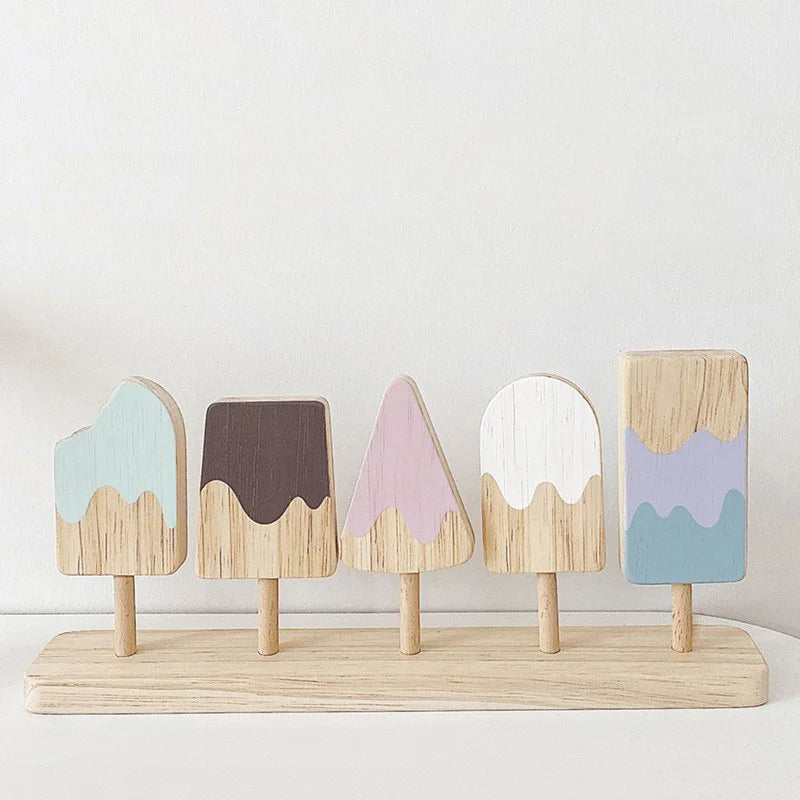 Wooden Simulation Ice Cream