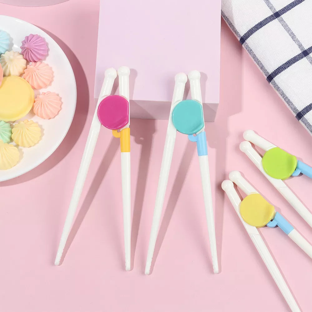 1 Pair Chopsticks For Baby Fun Learning