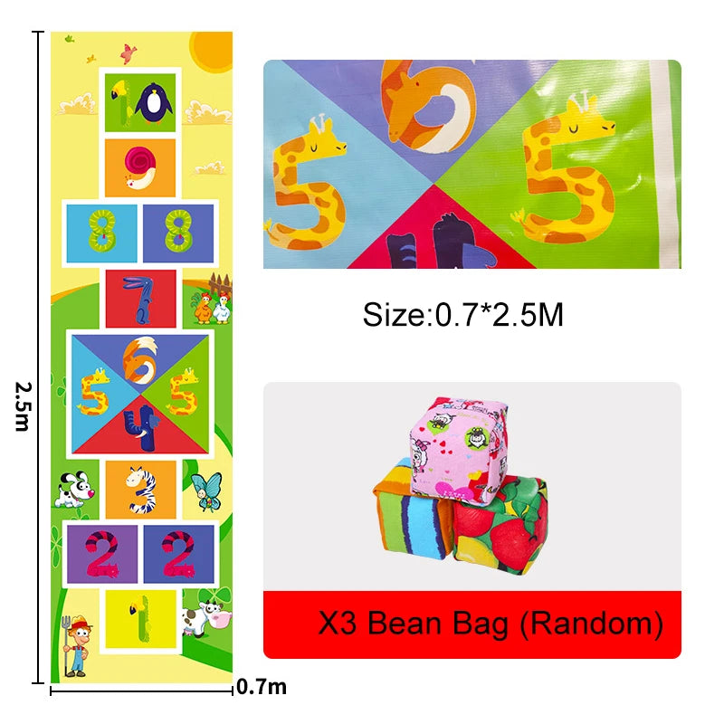 Hopscotch Hand And Feet Mat Games