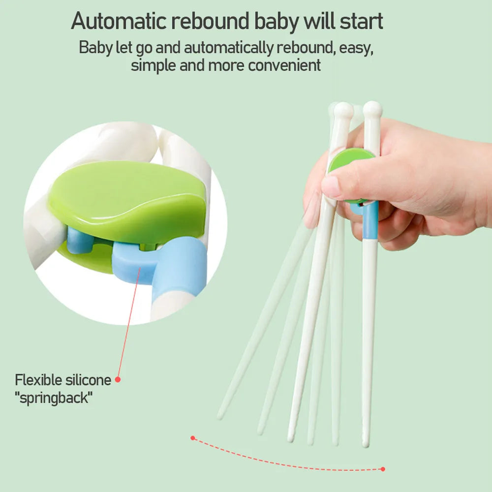 1 Pair Chopsticks For Baby Fun Learning