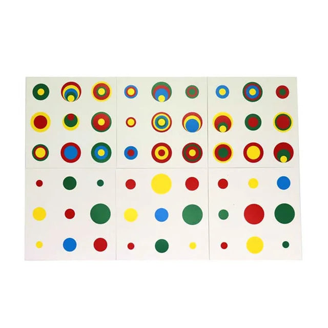 Montessori Colourful Wooden Socket Cylinder Block Set