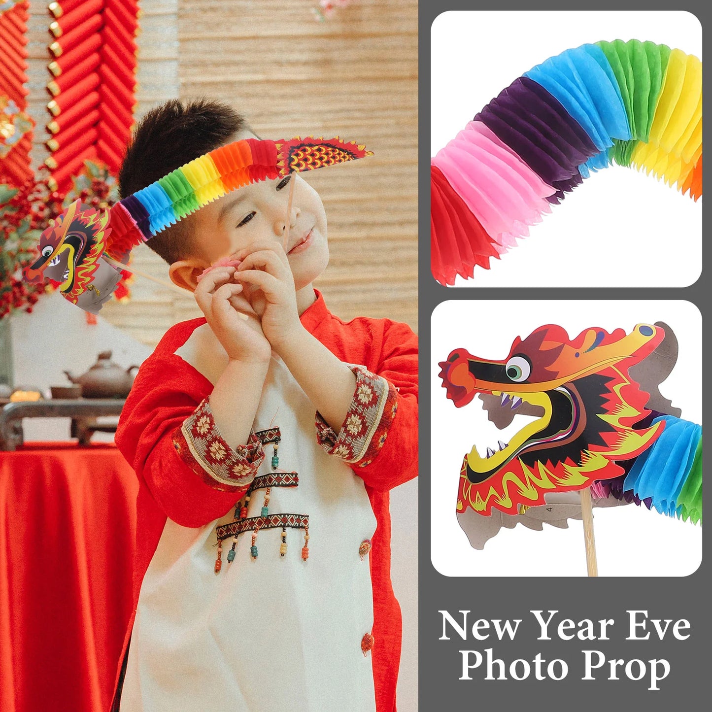Chinese New Year Dragon String Puppet Marionette Dragon