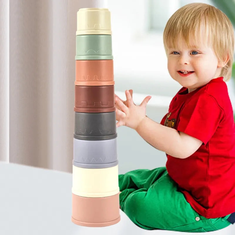Montessori Baby Stacking Cup Toys
