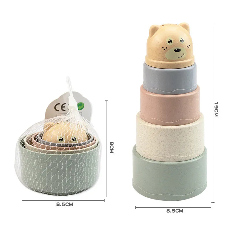 Montessori Baby Stacking Cup Toys