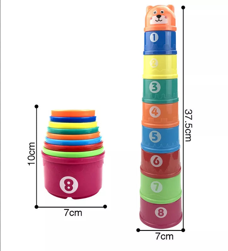 Montessori Baby Stacking Cup Toys