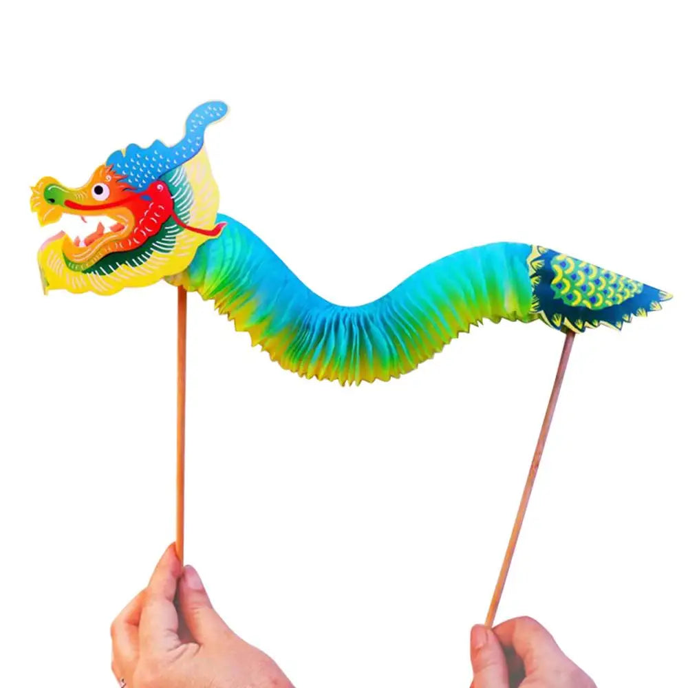 DIY Paper Dragon Craft Chinese New Year