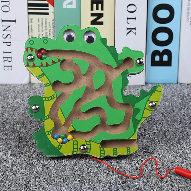 Montessori Baby Toys Wooden Maze