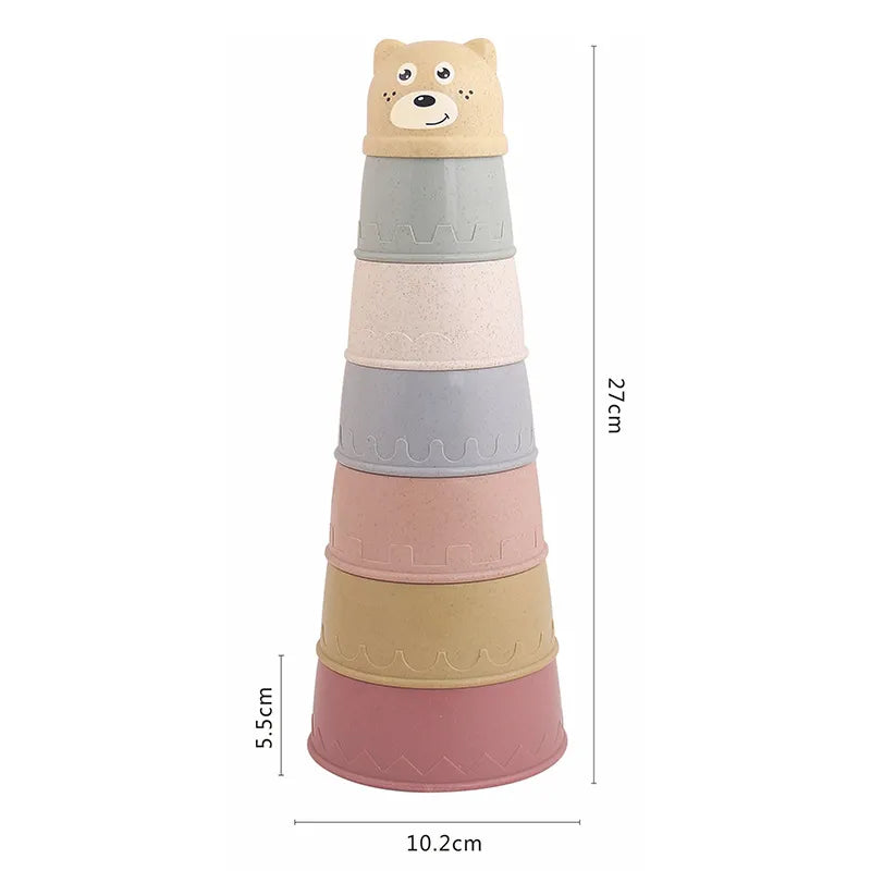 Montessori Baby Stacking Cup Toys