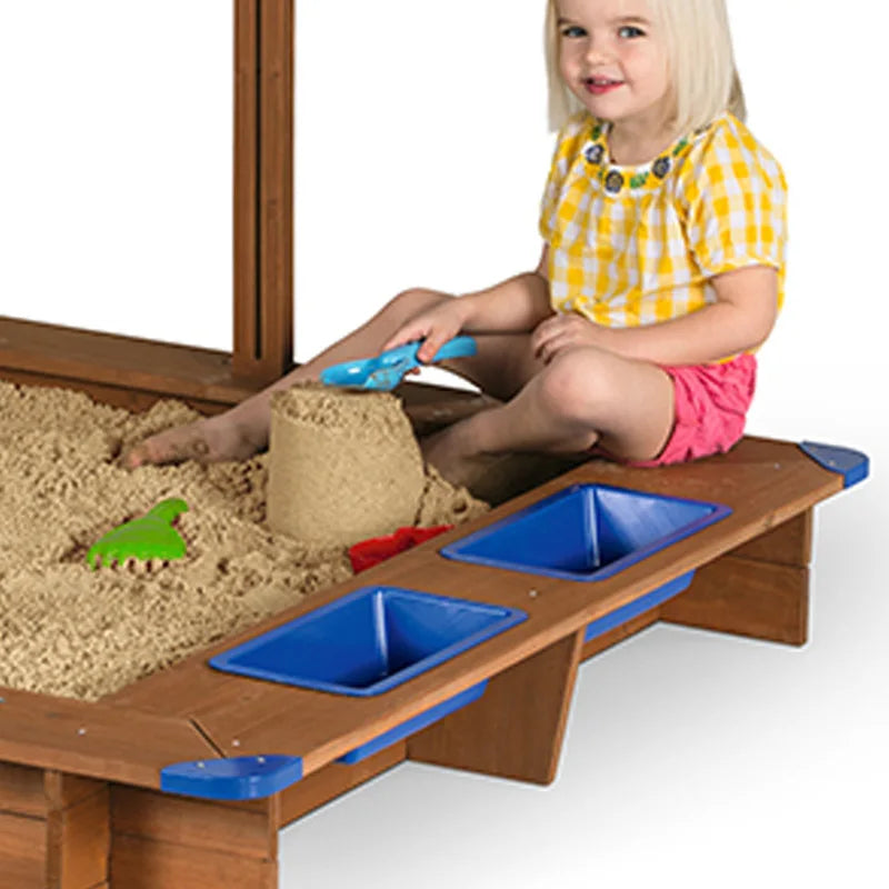 Children's outdoor large play sand pool