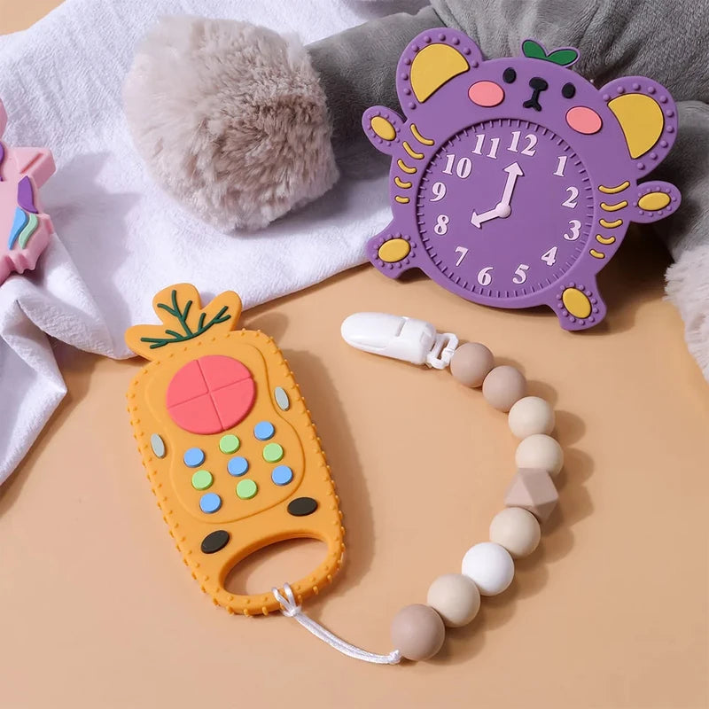 0 12 Months Montessori Teether Toys