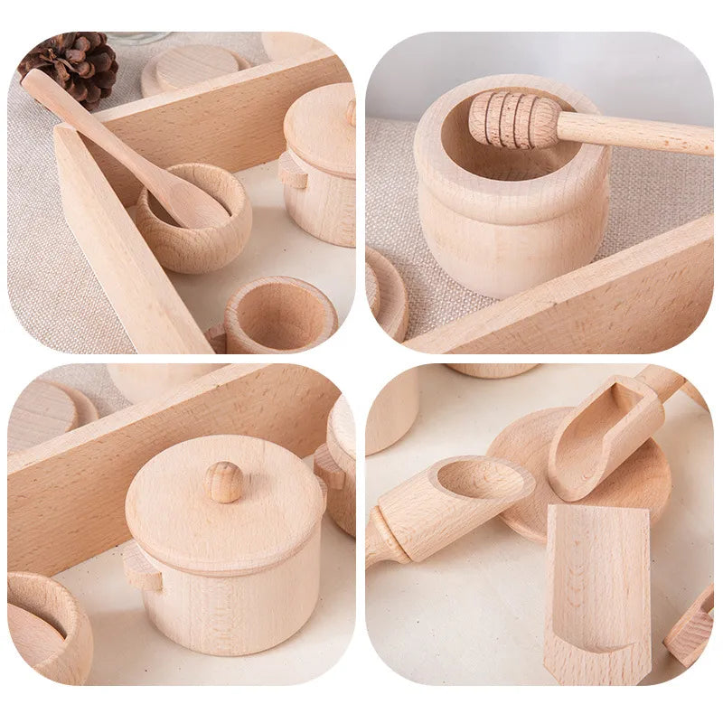 Montessori Sensory Simulated Kitchen Tea Set