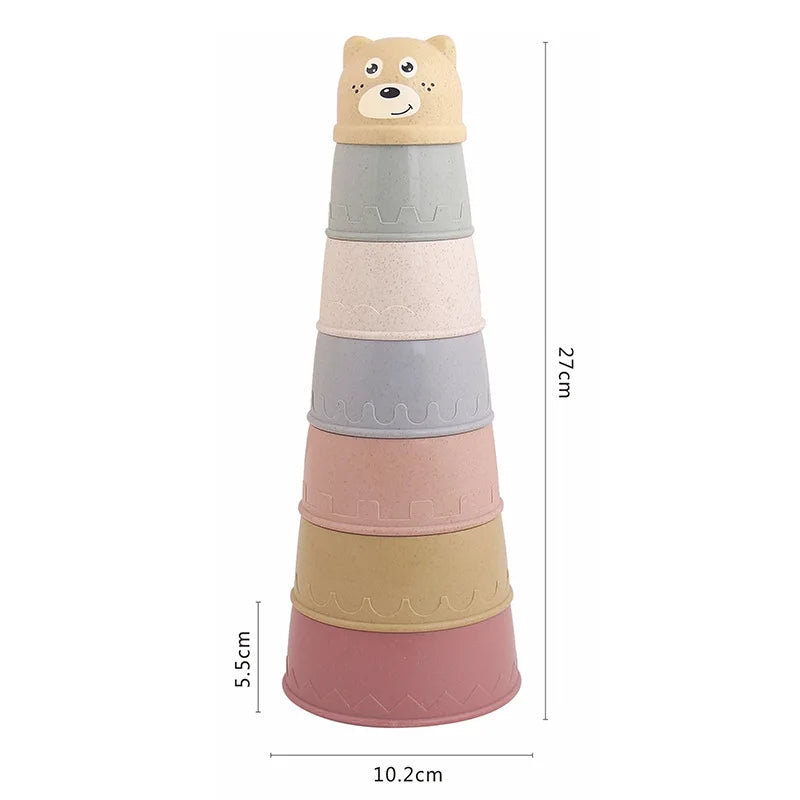 Montessori Baby Stacking Cup Toys