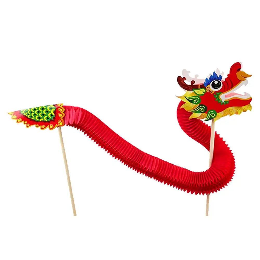 DIY Paper Dragon Craft Chinese New Year