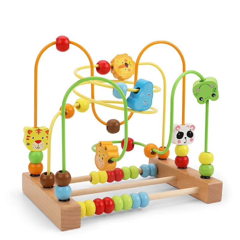 Montessori Baby Toys Wooden Maze