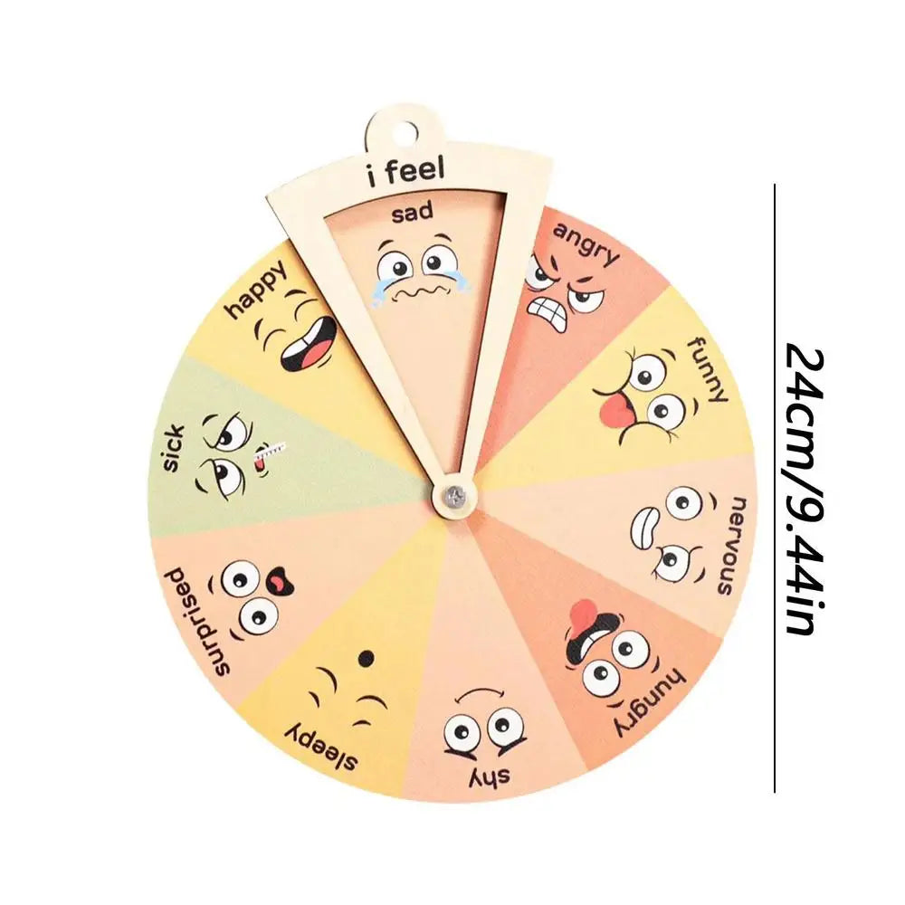 Montessori Wooden Feelings Emotions Chart