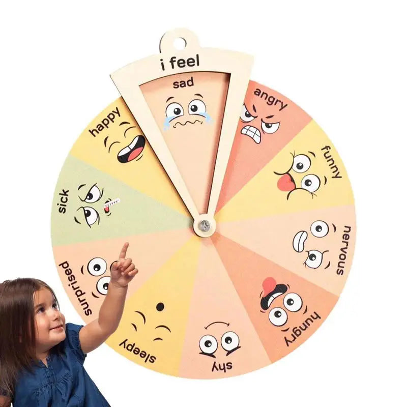 Montessori Wooden Feelings Emotions Chart