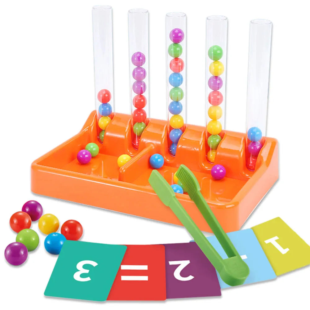 Montessori Rainbow Balls Sorting Educational Toys