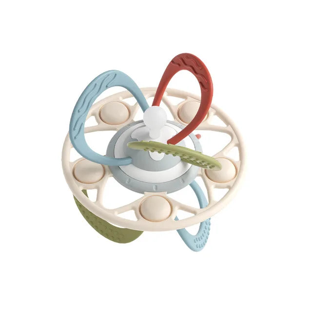 Baby Montessori 0 12 Months Sensory Rattle, Teether, Grasping, Activity Development