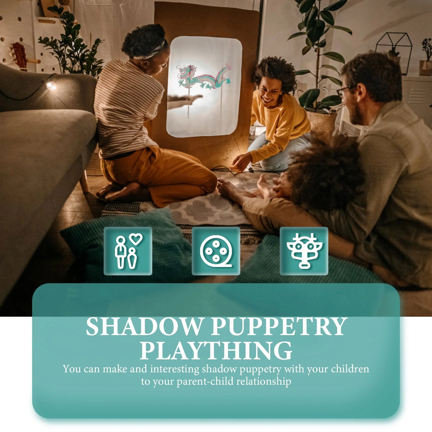 Dragon Puppets Shadow Play
