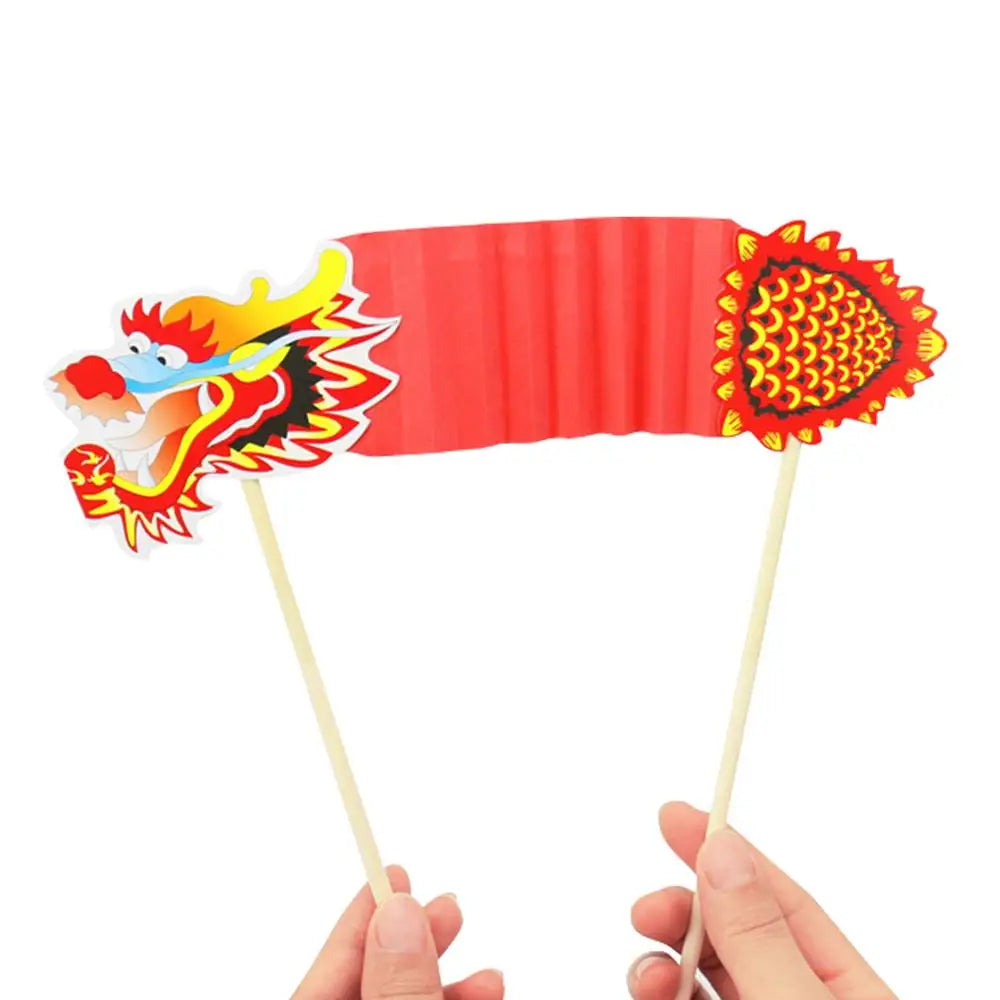 DIY Paper Dragon Craft Chinese New Year
