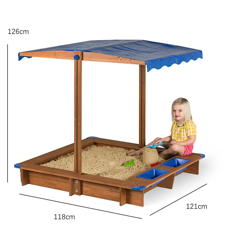Children's outdoor large play sand pool