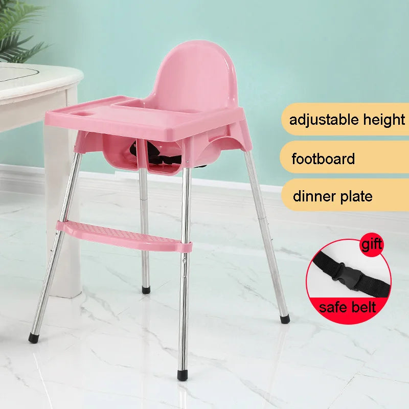 Baby Adjustable Height High Chair