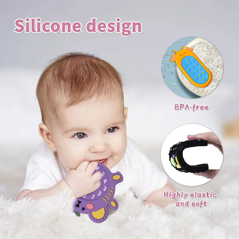 0 12 Months Montessori Teether Toys