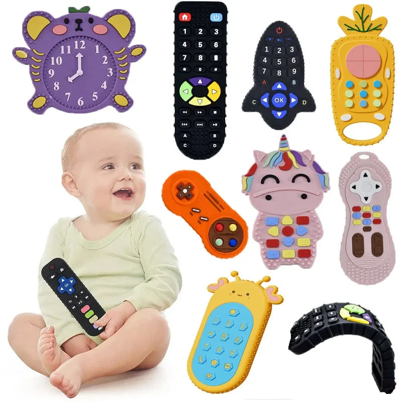 0 12 Months Montessori Teether Toys