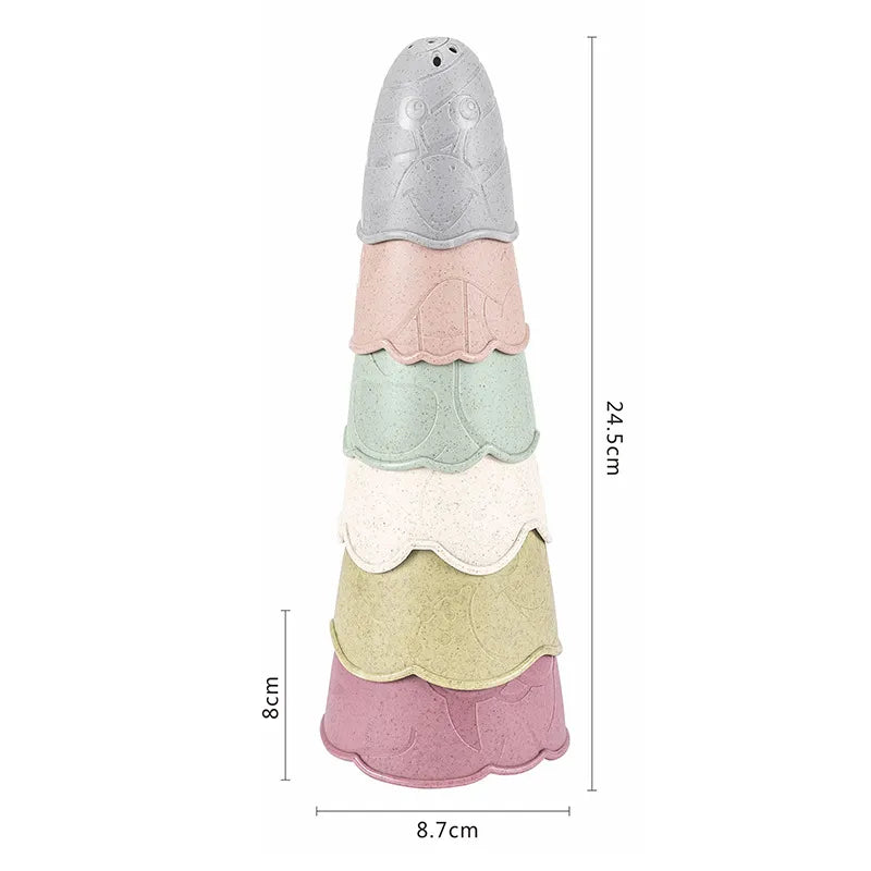 Montessori Baby Stacking Cup Toys