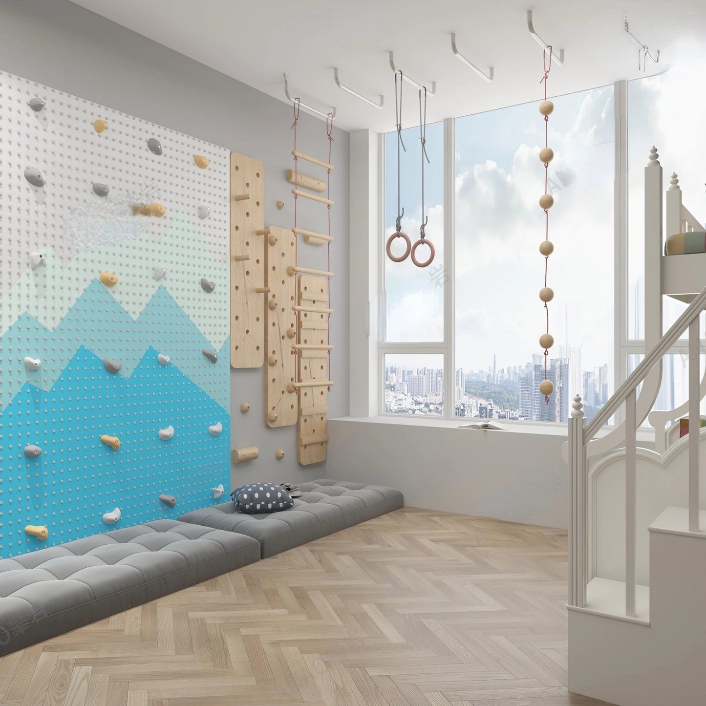 Children's Indoor Climbing Wall