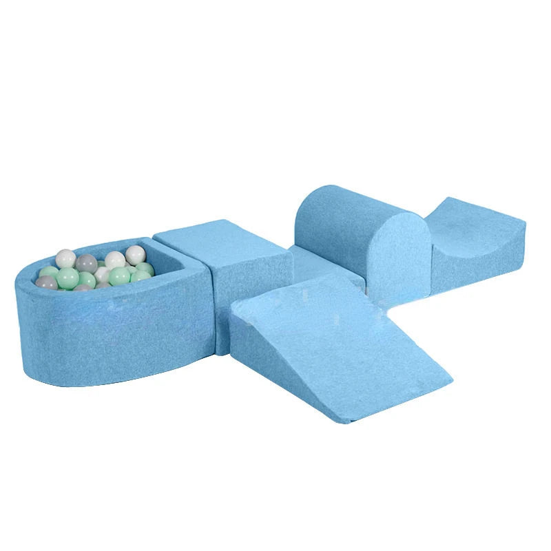 Commercial Eco Foam Indoor Climbing Set with Ball Pit