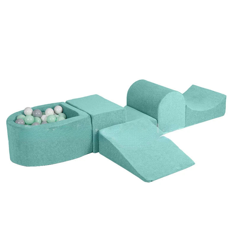 Commercial Eco Foam Indoor Climbing Set with Ball Pit