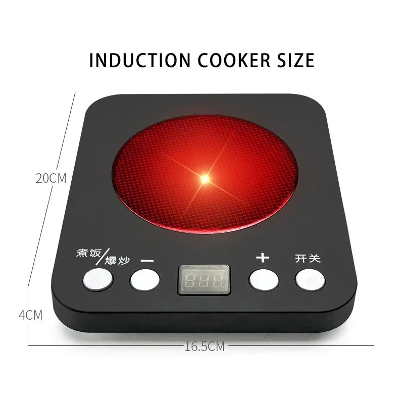 Pretend Play Pot Utensils Set Toys Dishwasher with Induction Cooker Rice Bowls Chopsticks Kitchen Toy Gifts for Kids