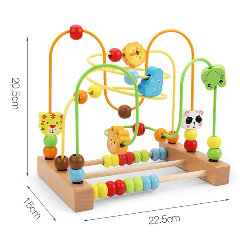 Montessori Baby Toys Wooden Maze