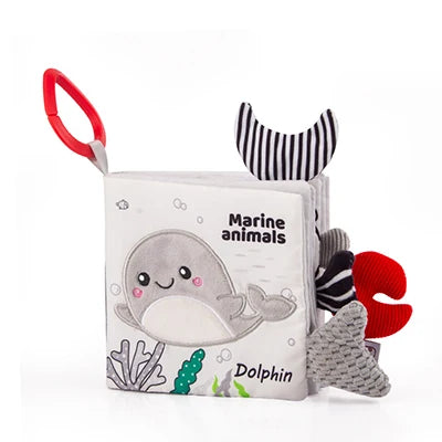 Baby Cloth Books For Babies Development with Montessori Sensory