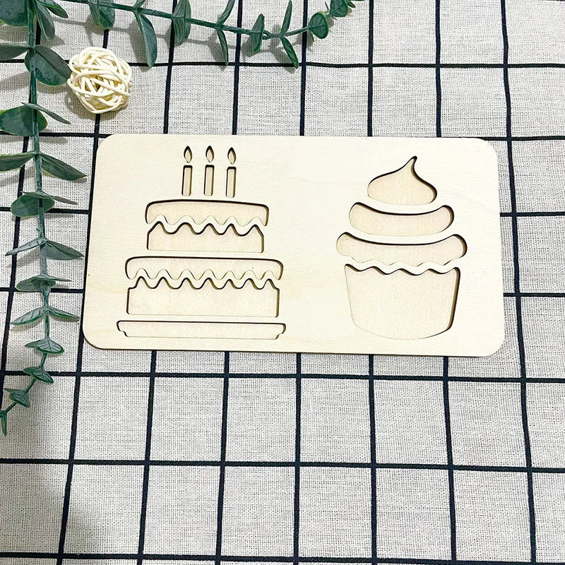 Wooden Animal Sensory Tray