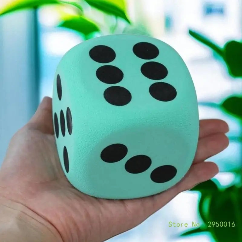 1PC 8cm Large Foam Dot Dices  Math Toy