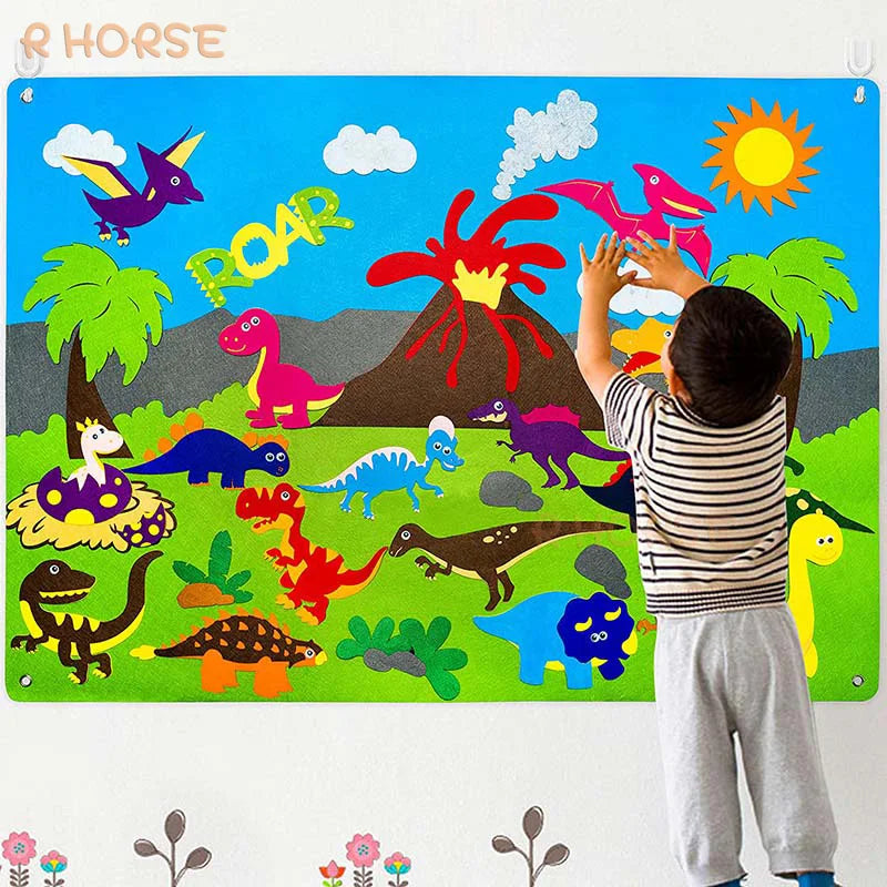 Montessori Felt Story Board Sets.    Ocean, Farm ,Insect & Animals