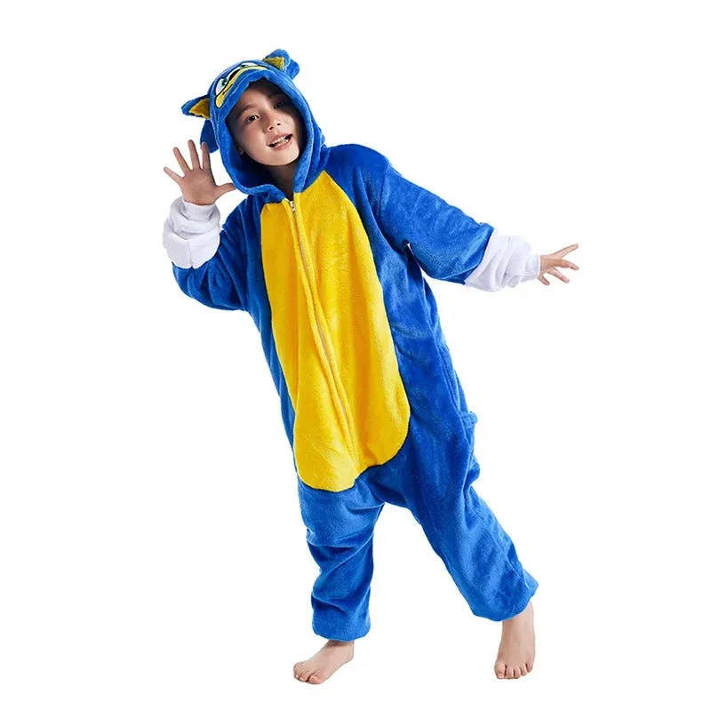 Animal  Onesies - Unicorn Wolf Dragon Cow