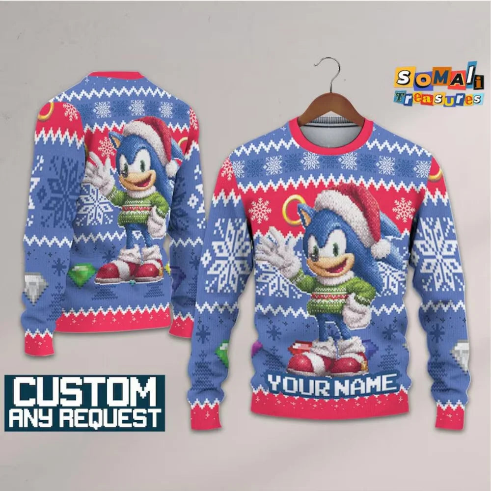 Sonic  Christmas Jumper