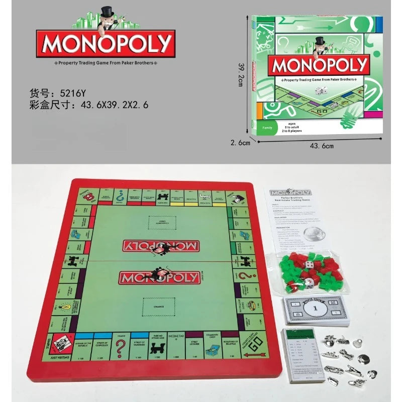 Multiple versions of Monopoly