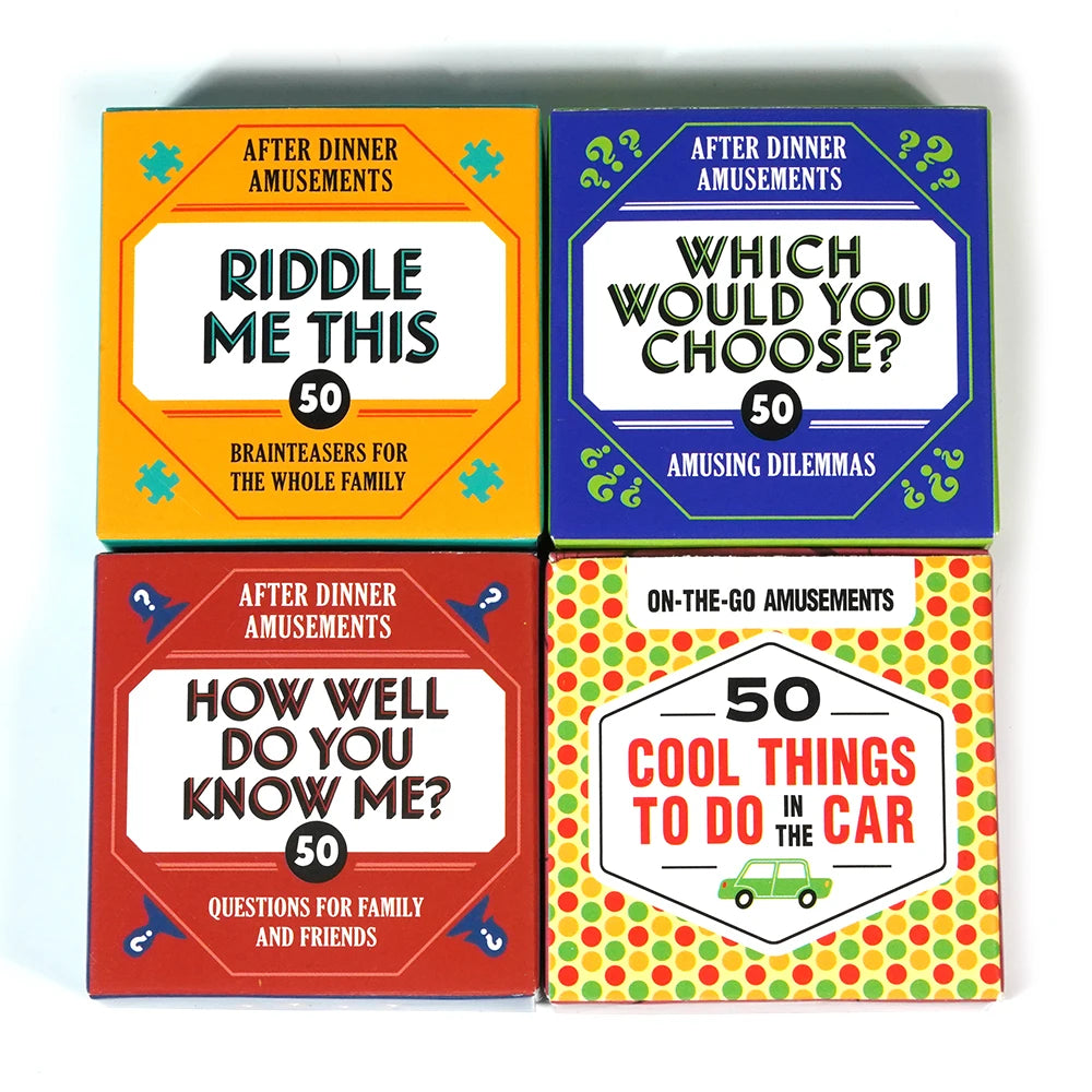 After Dinner Amusements Card Game